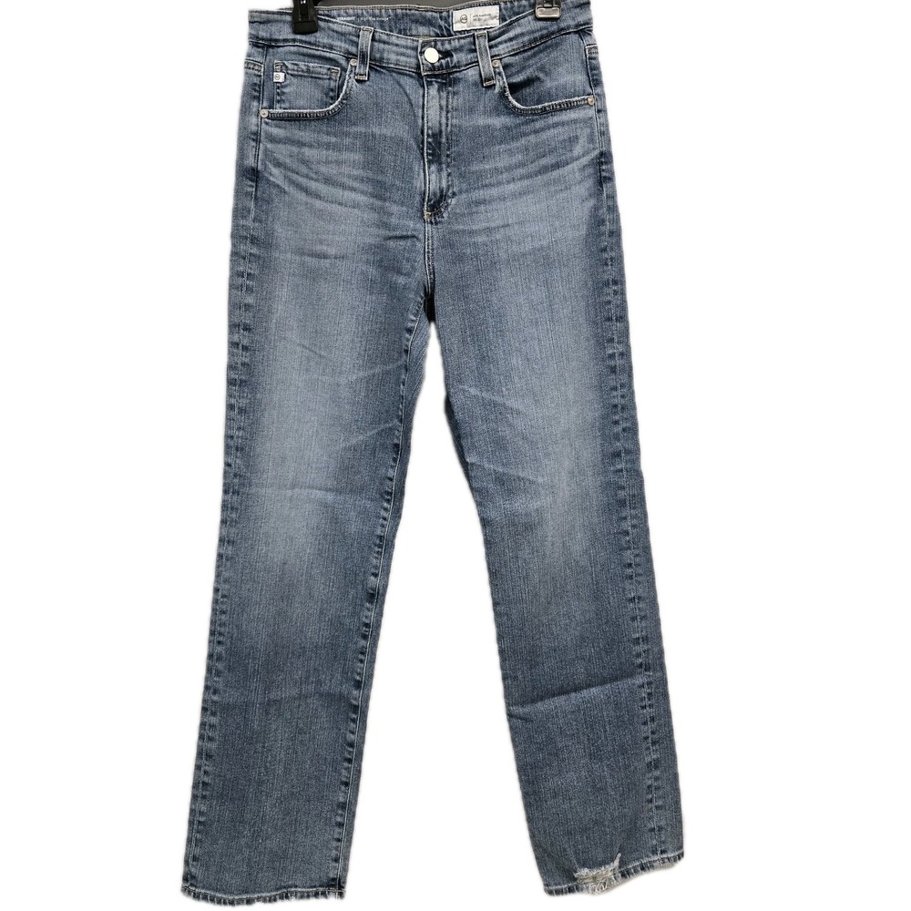 Adriano Goldschmied AG Womens Jeans Alexxis High-Rise Vintage Fit Straight Sz 30